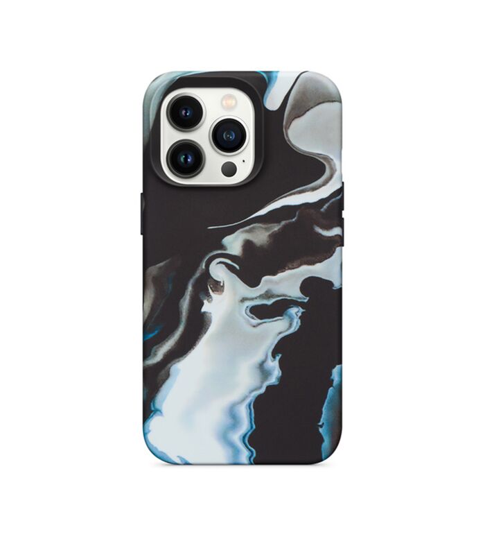 iPhone 12 Pro Max Silicone – Black/White - Image 1